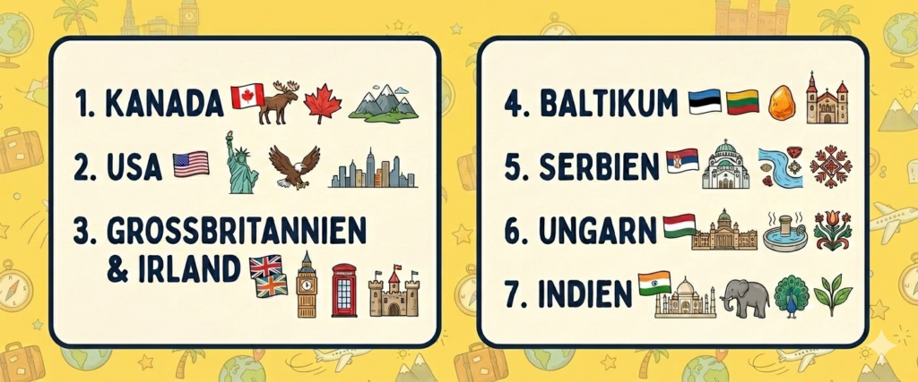 Meine Vertriebsgebiete