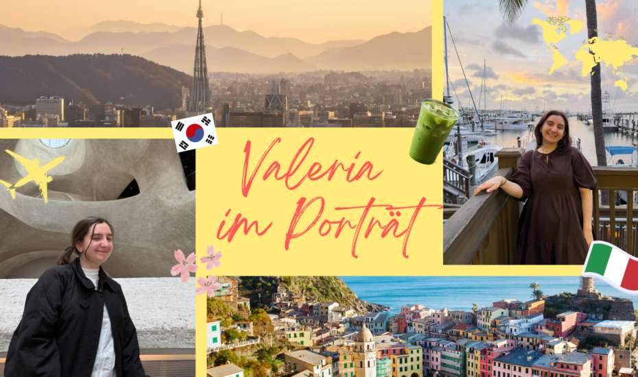 Mit K-Pop im Ohr und Koffer in der Hand: Valeria im Porträt
