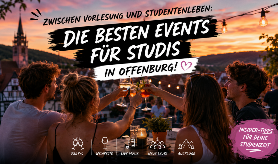 Zwischen Vorlesung und Weinbergen: Die besten Partys & Events für Studis in Offenburg!